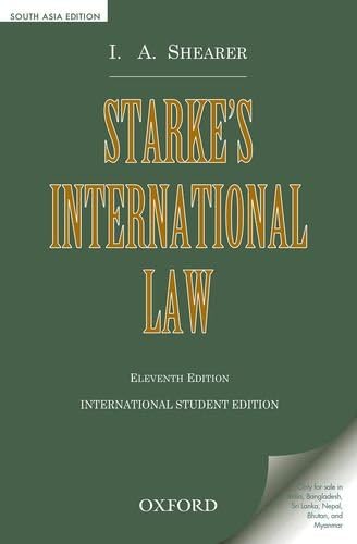 STARKE'S INTERNATIONAL LAW 11E