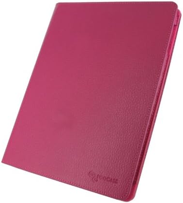 rooCASE Dual-View Multi Angle (Magenta) Leather Case for 4th Generation iPad with Retina Display / the new iPad 3rd / Apple iPad 2 (Automatically Wakes and Puts the iPad to Sleep)