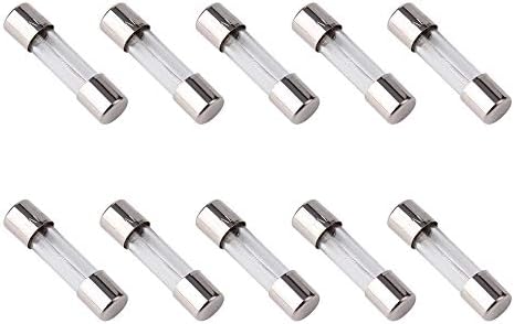 Fusibili Lenti In Vetro 5x20 Mm - 250V, Tipo 522, Confezione Da 10 Pezzi (Multiple Amperaggi) - Foto 6