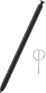 Galaxy S23 Ultra Pen for Samsung Galaxy S23 Ultra 5G Stylus Pen S23 Ultra S Pen Replacement Stylus with Eject Pin(Phantom Black)