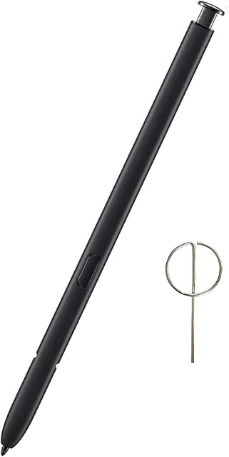 Galaxy S23 Ultra Pen for Samsung Galaxy S23 Ultra 5G Stylus Pen S23 Ultra S Pen Replacement Stylus with Eject Pin(Phantom Black)