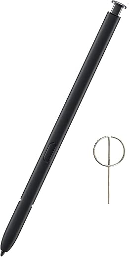 Peixiong Galaxy S23 Ultra S Pen for Samsung 5G Stylus Replacement Without Bluetooth Function - With Eject Pin (Phantom Black)