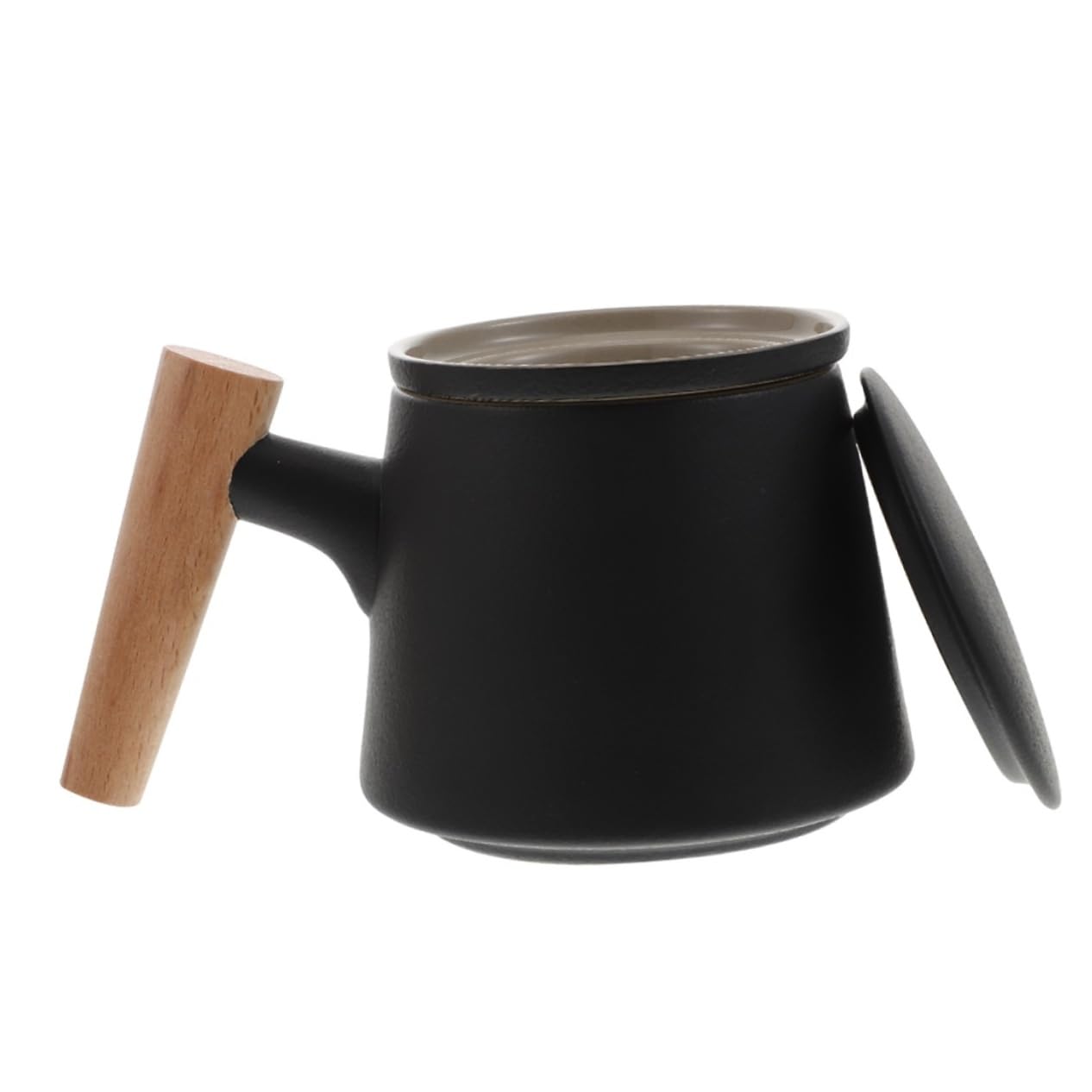 OFFSCH Elegant Teacup Infuser One Porcelain Cup Chinese Tea Cup Heat Resistant for Tea and Blends