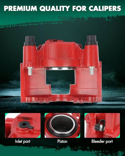 Image of SCITOO Front Right /Front Left Disc Brake Caliper 184299 Fit For Cadillac 1990-1993 1997-2000 For Chevrolet 1988-2002 For Dodge 1994-1999 For GMC 1988-2002(Only 1 Brake Caliper)