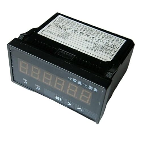 Intelligent Counter with Relay Output, 6-Digit Digital Display for Length Counting, Pulse Counting & Industrial Measurement