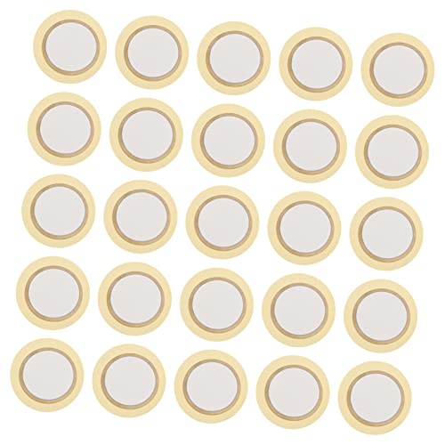 GOOHOCHY 50pcs Piezo Disc Diaphragms for Pickup Piezo Transducer Smd Ac Equalizer Tuner Pickup