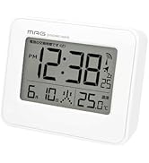 Amazon.co.jp: MAG(マグ) 掛け時計 デジタル 電波時計 オフィス
