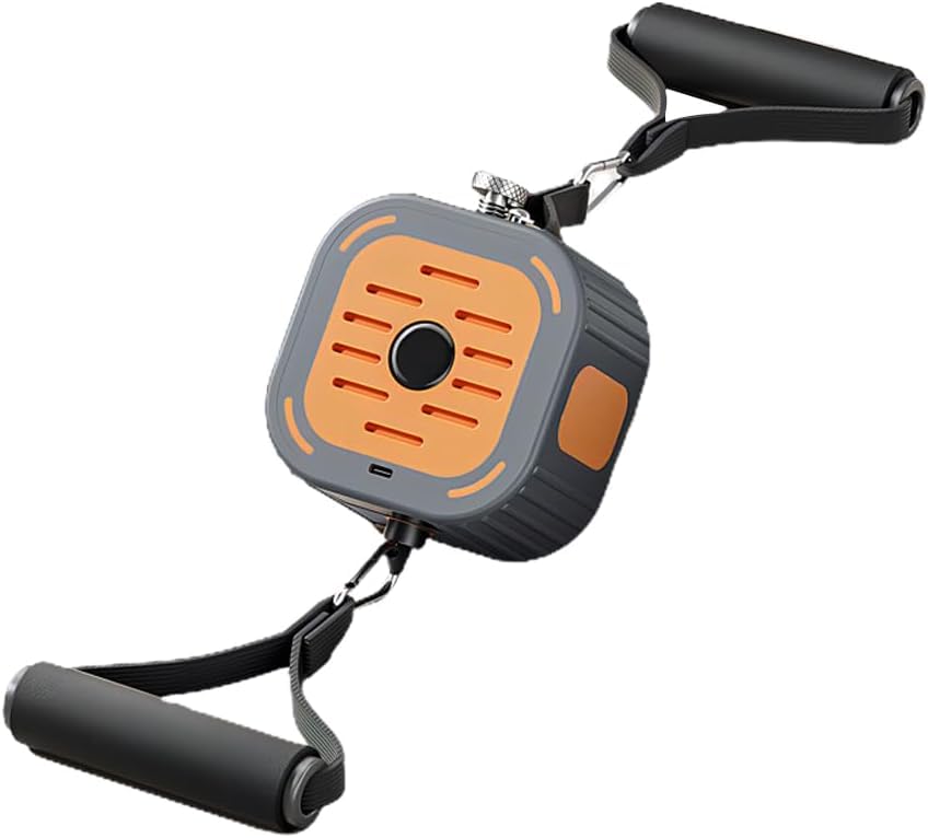 Rilekh Strength Trainer Adjustable Small Power Pump Abdominal Exercise Equipment Cable Machine Home Gym Fitness Equipment Multifunction Machine for Arms Legs-image-48