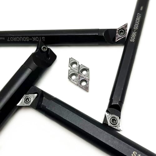 Portaherramientas y insertos para torno CNC S10K SDUCR07 miniatura 5