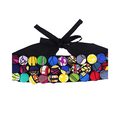 African Print Fashion Waist Belts for Women Ankara Style Button Gift Handmade Statement Belt