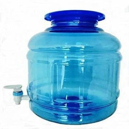 ALI Agency 10L Plastic Water Dispenser Jar for 20 Litre Bottle Jar with Tap Pack of 1, Blue Color (Matka) Water Jar (B0DB2XPVH3) Amazon Price History, Amazon Price Tracker