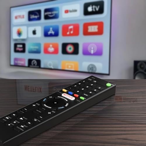 Image of ZdalaMit Original Remote Control Compatible with Sony Bravia TV Remote Control URC 153 Fit for Smart LCD LED UHD OLED QLED 4K Android Televison & All Sony TV's with Hot Keys