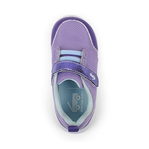 See Kai Run Basics Spark Lace, Purple Mix, 7 Toddler by See Kai Run - Used condition - Image 6