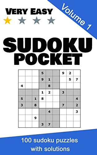 Sudoku pocket: 100 sudoku puzzles, very easy level, volume 1