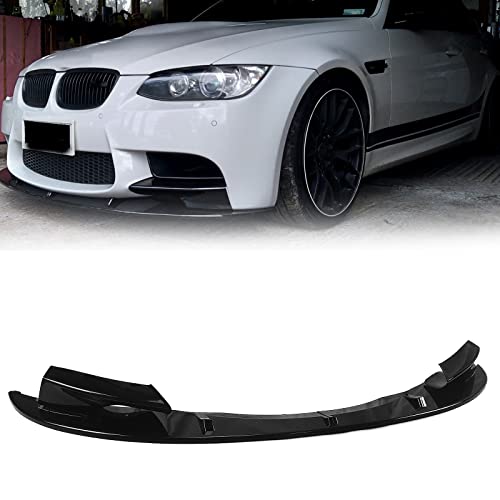 Lame separateur pare-chocs avant BMW E90 E92 E93 M3 V Style noir
