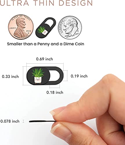 image for MESMOS Laptop Camera Cover Slide Cute, Laptop Accessories, Webcam Cove