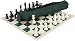 Quiver Chess Set Combination - Triple Weighted - by US Chess Federation (Forest Green)