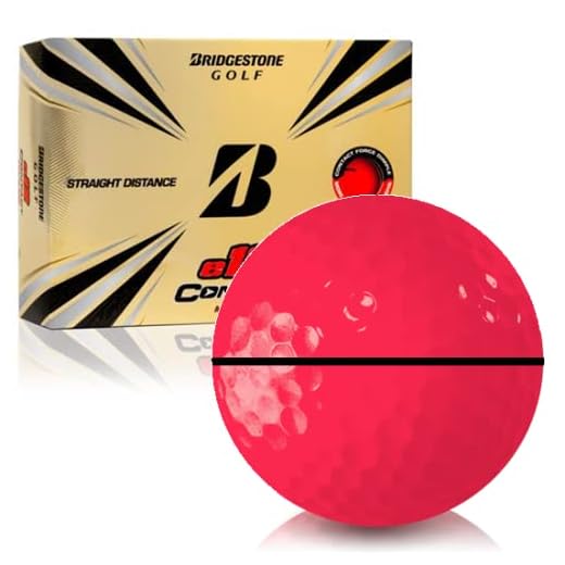 Bridgestone e12 Contact Matte Red AlignXL Personalized Golf Balls