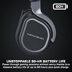 Turtle Beach Stealth 700 Gen 3 Wireless Multiplatform Amplified Gaming Headset for PS5, PS4, PC, Mobile – 60mm Drivers, AI Noise-Cancelling Mic, Bluetooth, 80-Hr Battery, Dual Transmitters – Black - Image 5