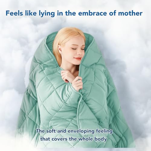 Topcee Weighted Blanket (25lbs 88"x104" Cal King Size) Soft Cooling Heavy Blanket Sleeping, Apply to 240-260 lbs Body, Thick Breathable Blanket with Glass Bead, Easy Care