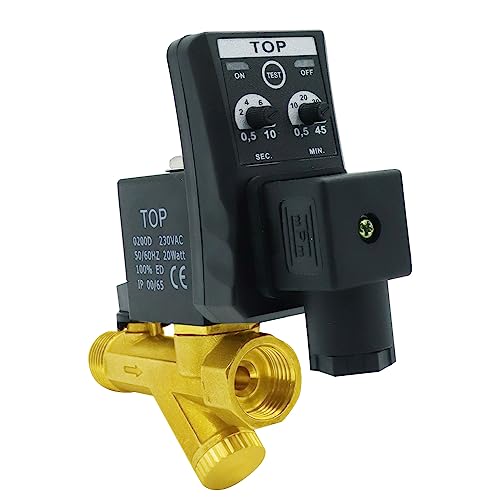 Generic 220V Ac 1/2" Automatic Electronic Timed Air Compressed Drain Valve #TOP2