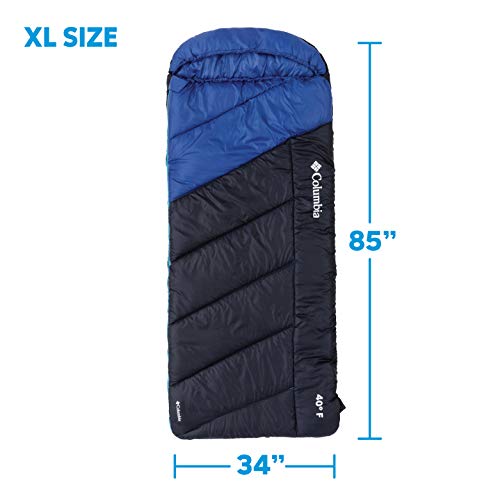 Columbia 40 Degree Coalridge Hooded Sleeping Bag (85) #TOP2