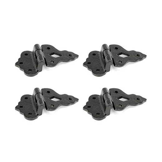 Decorative Wrought Iron Cabinet Hinges