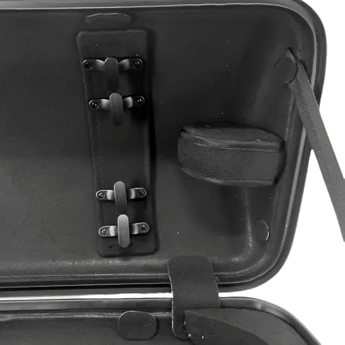 YoungMonic Violin Case 4/4 Full Size Carbon Fiber Rectangular Code Lock Violin Box Lightweight Colourful Case with Strong Strap Bag by YoungMonic - Image 7