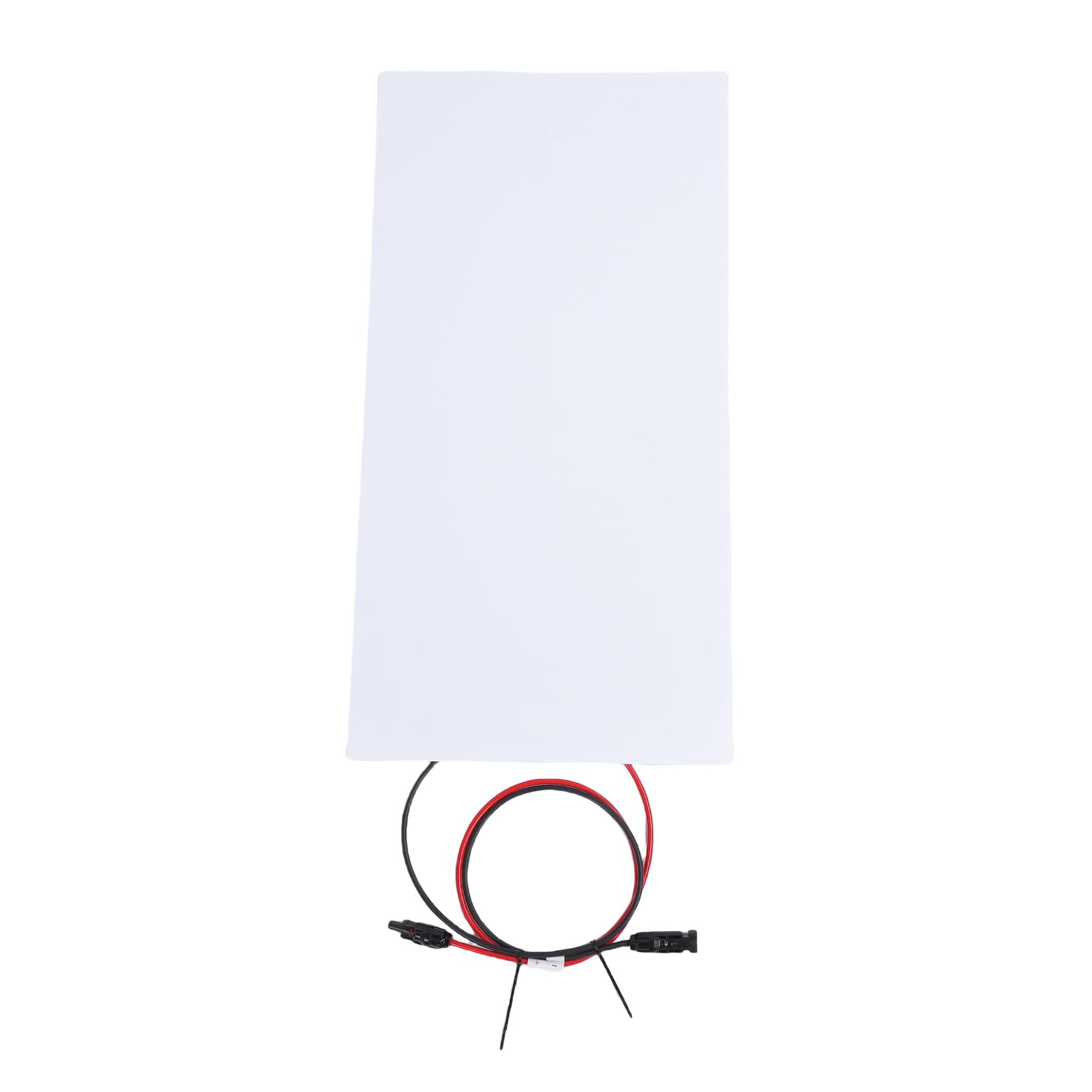 SIXRUN Pannello Solare, Pannello di Ricarica Solare in Silicio Monocristallino 30W 18V Uscita Design Semi Flessibile per Uso Domestico Esterno, Installazione Facile, 33 X 66 Cm per Capannone da