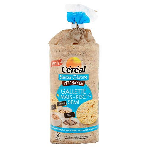 Céréal Gallette di Riso integrale, Mais, Semi di...