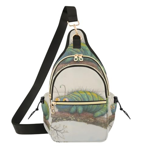 Sac à bandoulière femme branche de chenille stylé pour rendez-vous galant