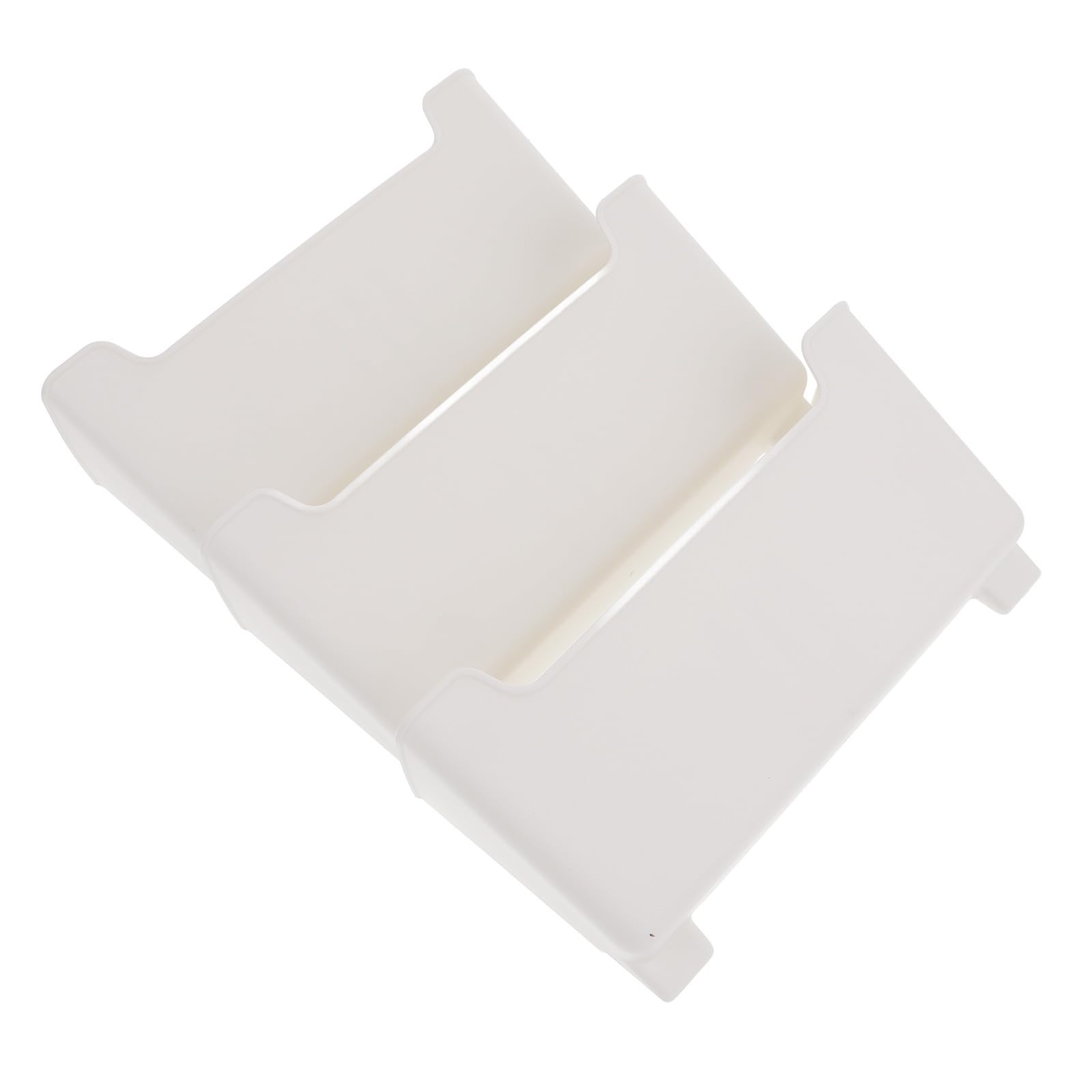 Organiseur de dossiers mural beige en plastique grand format pour bureau