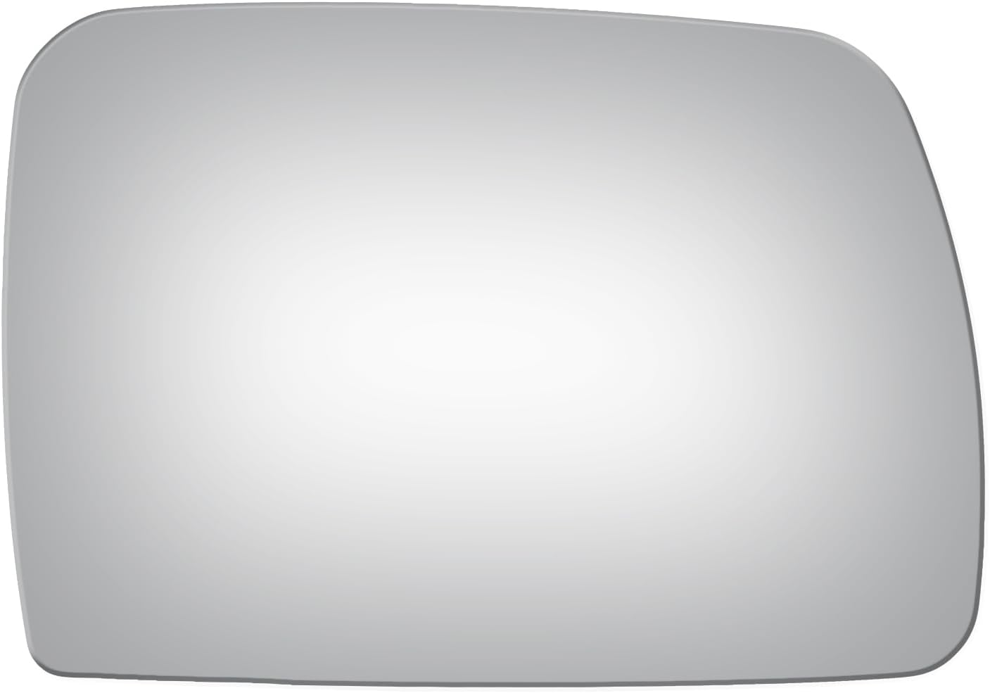 Fits 03-04 Range Rover, Right Passenger Convex Mirror Glass Lens w/Adhesive, Direct Fit-Over Option for Auto-Dimming Mirrors (Mirror Does Not Auto Dim) USA, Without Backing Plate
