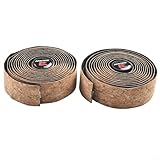 Cinta ligera para manillar de bicicleta de carretera con textura de grano de aserrín, material de poliuretano, barras de caída, impermeables, antideslizantes y resistentes al desgaste para ciclismo de