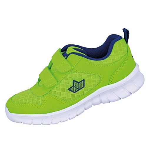 Lico Murcia V Jungen Sneaker, Lemon/ Blau, 30 EU
