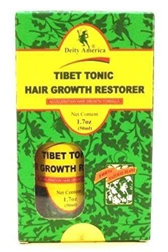 Miniatura 2 de Deity Tibet Tonic - Restaurador de crecimiento del cabello, 1.7 onzas (1.7 fl oz) (paquete de 2)