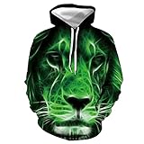 🎄 Ideal para Regalo: Christmas Sudadera con Capucha 3D Printed Navidad, Jersey único para regalar, tanto en Navidades para family y boyfriend. Jersey navideño hombre con diseños inspirados Ugly Sweater Christmas. Perfecto regalo Navidad hombre. Regalo Navidad novio, regalo Navidad tío.