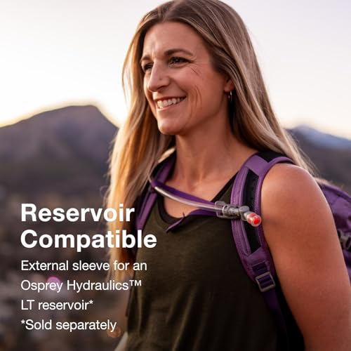 Osprey Skimmer 20L Women's Hiking Backpack with Hydraulics Reservoir, Purpurite Purple3