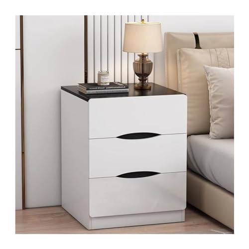 Petite armoire table de chevet pour optimiser le rangement en bout de lit - 3