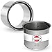 Produktbild BERTRAMS Wandfutter doppelt Ø 120 mm Blank | 12cm langes Doppelwandfutter für 2mm Ofenrohre | Wanddurchführung Ofenrohr | Senothermlack nach DIN 1298 | Kaminzubehör für Schornstein | Made in Austria