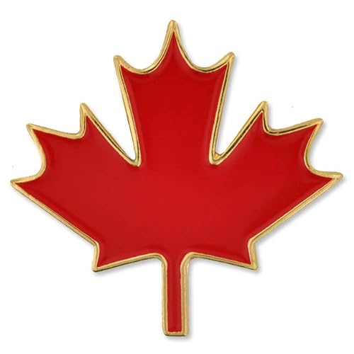PinMart Canadian Red Maple Leaf Canada Enamel Lapel Pin -
