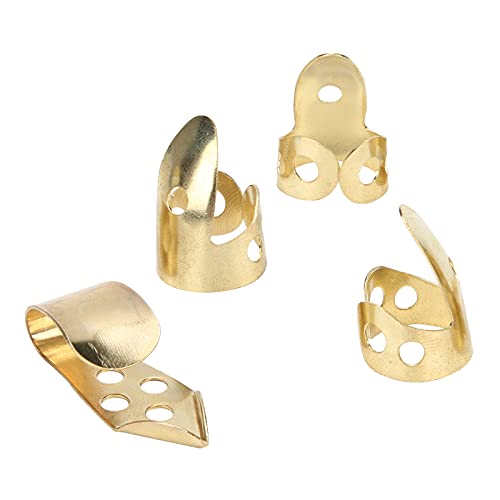 kalimba médiators médiators métal 3 pièces index doigt pc pouce pièces de guitare accessoires d’instruments de musique… - Les Beatles, Paul McCartney, John Lennon, RIngo Starr, George Harrison kalimba médiators médiators métal 3 pièces index doigt pc pouce pièces de guitare accessoires d'instruments de musique… – Image 5