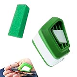 DACIRTY Car Windshield Wiper Regroover, ABS Quick Repair Windshield Wiper Blade Cutter Cleaning Tool, Portable Maintenance Accessory, Universal Fit for Most Cars (Green & White)