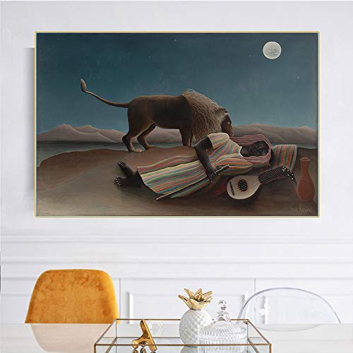 Peinture 5D Henri Rousseau The Sleeping Gypsy pour sublimer votre déco de salon