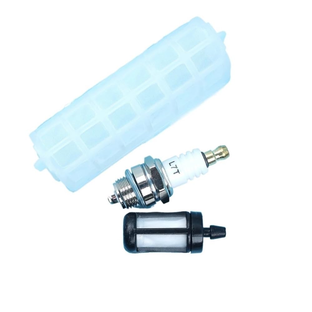 Filtro de aire y bujía L7T para solucionar tirones en motosierra MS250