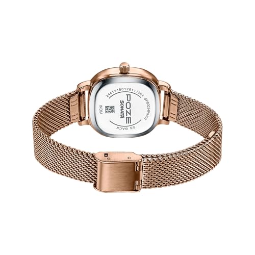 Image of Sonata Poze 9 with Quartz Analog Watch for Women