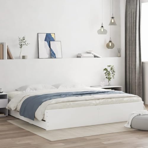 Festnight Cama con 6 Cajones Madera 180 x 200 cm, Base De Cama, Estructura Cama, Marco De Cama, Bed Frame, Cama Juvenil, Cama...
