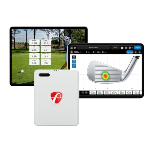 FlightScope Mevo Gen2 Portable Golf Launch Monitor and Simulator Ultimate Bundle | 18 Swing Data Parameters Built-in Camera 8 E6 Simulation Courses with GPS Overview and Shot Tracer