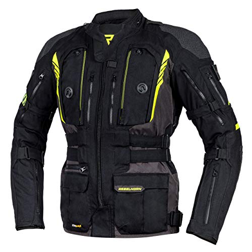 Veste moto REBELHORN Patrouille homme en textile premium haute sécurité
