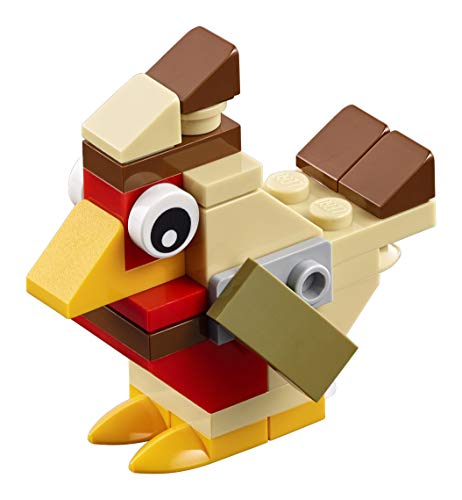 UK Christmas Build Up Playset, Modello 24-in-1, Divertente Giocattolo di Costruzione di Natale per Bambini, Colore Misto, 40253 - Lego - Immagine 6